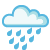 General: Heavy Rain
(Note: A Severe Weather Alert may be issued.
Visit www.metservice.co.nz for detail!)
Day: Rain showers in the morning becoming a steady light rain in the afternoon. High near 10ºC. Winds NNW at 36 to 48 km/h. Chance of rain 80%.
Night: Periods of rain. Low 2ºC. NNW winds shifting to SSE at 15 to 30 km/h. Chance of rain 100%. Rainfall around 29mm. Locally heavy rainfall possible.
