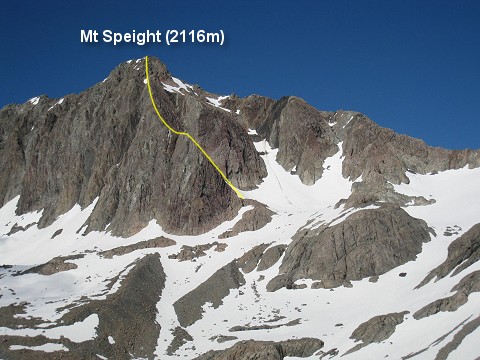Mt Speight - NE Ridge