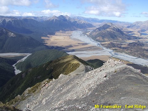 Mt Foweraker - East Ridge