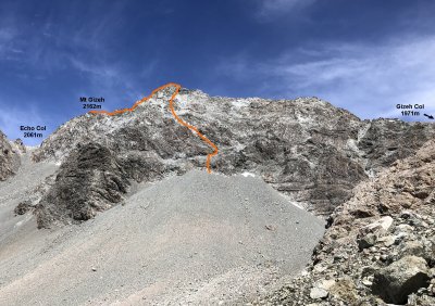 Mt Gizeh - Northeast Face