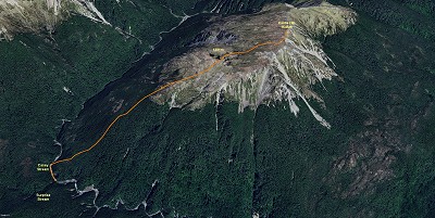 Castle Hill - Surprise/Casey Stream route